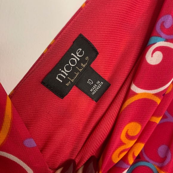 Nicole by Nicole Miller Colorful Maxi Dress - Picture 4 of 5